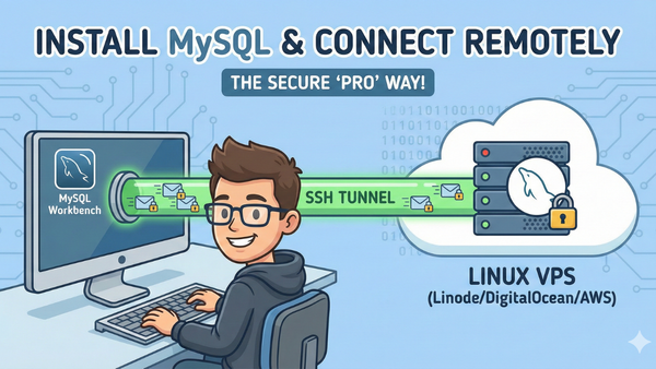 How to Install MySQL on Any Linux VPS (DigitalOcean, Linode, AWS) & Connect Remotely