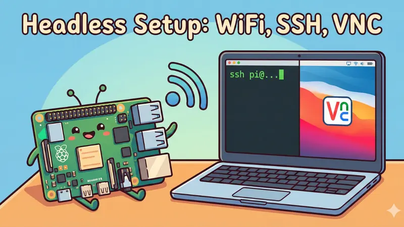 The Ultimate Guide: Headless Raspberry Pi 5 Setup (WiFi, SSH, & VNC)